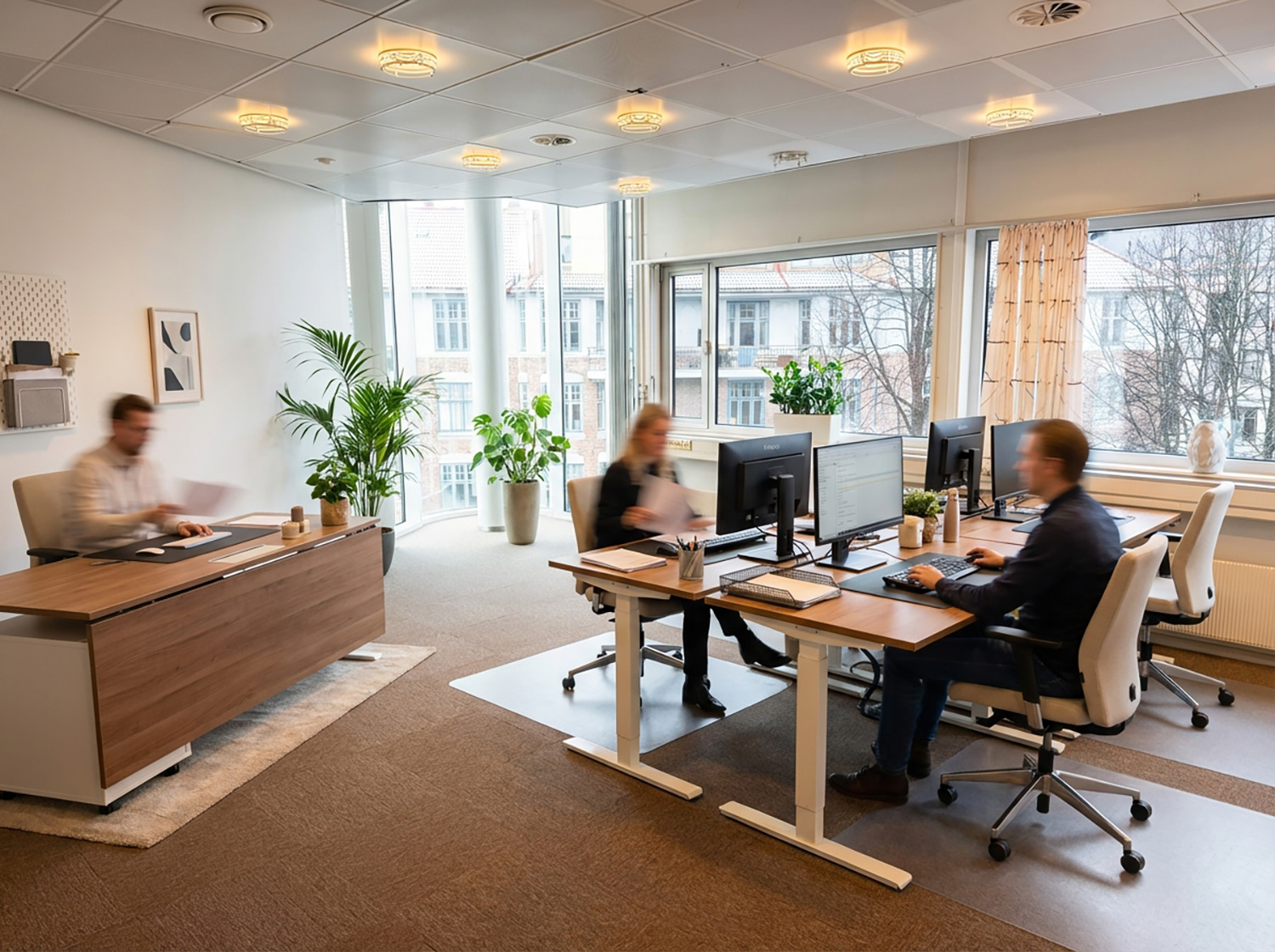 Kontor hos Workhouse